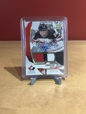 2019 Jamieson Rees Canada Juniors Auto Patch 3 Colors /199 #68