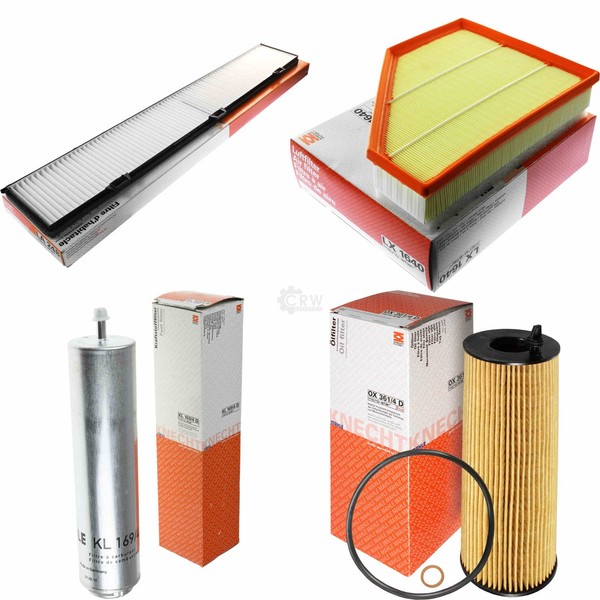 Mahle Kraftstoff KL 169/4D Innenraum LA 248 Luft LX 1640 ÖLfilter OX 361/4D-image