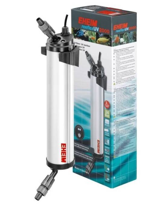 Eheim ReeflexUV 2000 éliminer eau verte et bactéries aquarium eau douce mer