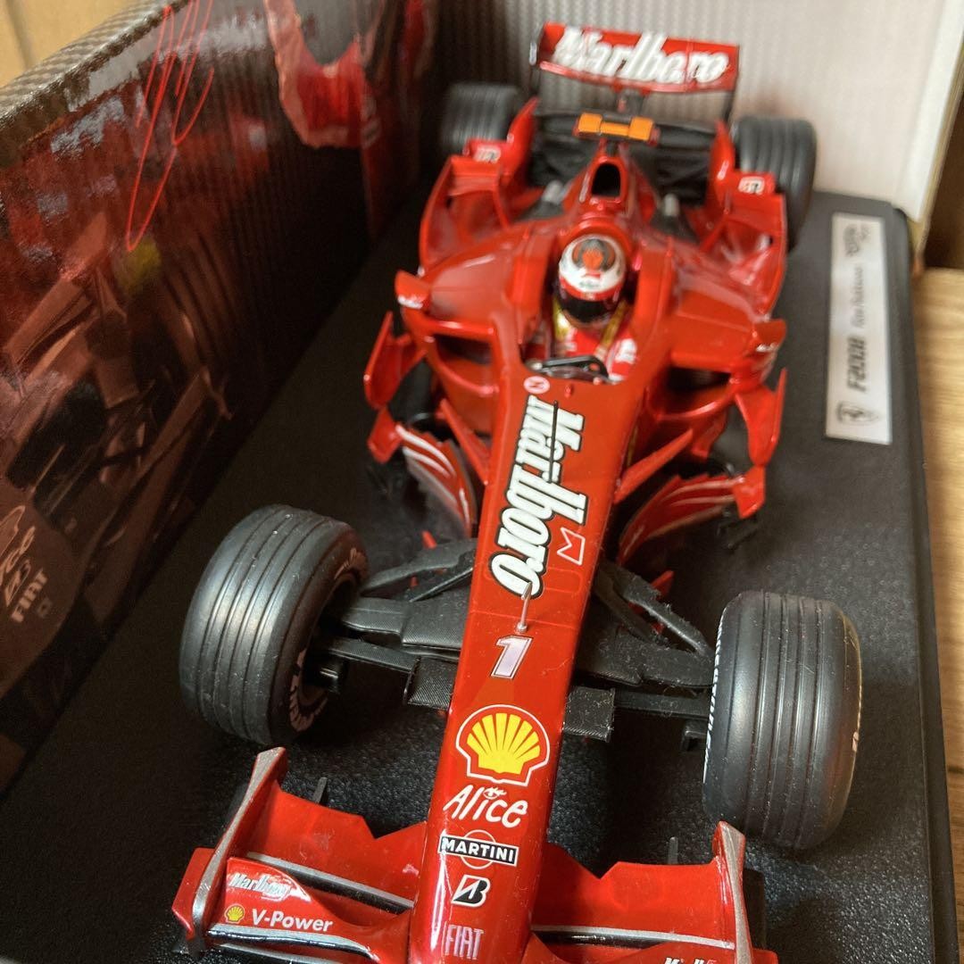 Hot Wheels 1/18 Ferrari F2008 Kimi Raikkonen | eBay