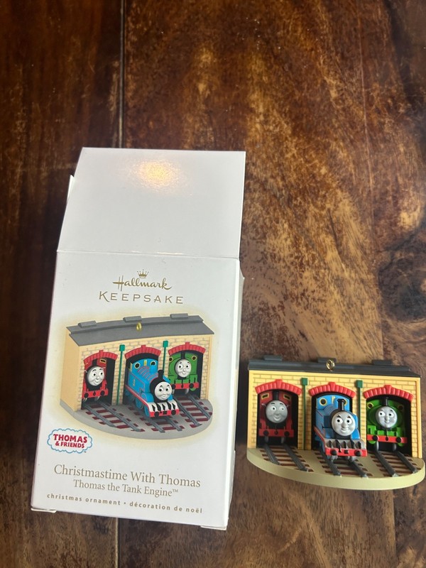 In Box 2009 Christmastime with Thomas Hallmark Ornament