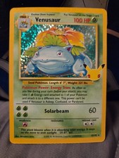 Venusaur 15/102 Celebrations: Classic Collection Holo Card Ungraded on eBay