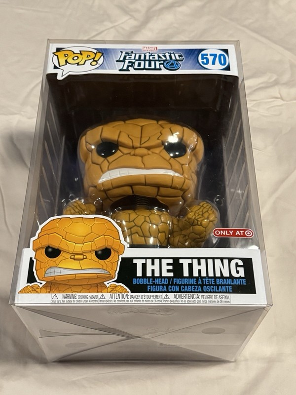 Funko Pop! 10 Inch ~ Fantastic Four ~ The Thing #570 ~ Target Exclusive
