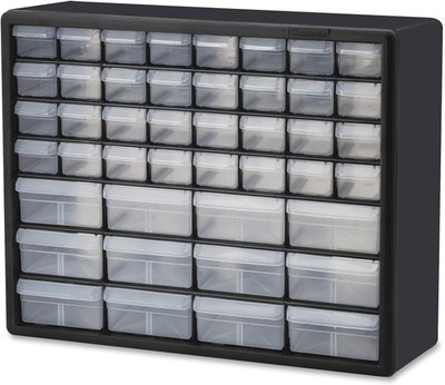 44-Drawer Plastic Drawer Storage Cabinet for Garage Organization, Bead Organizer