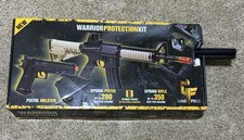 Game Face Warrior Protection Kit   Spring-Powered Airsoft Rifle  Pistol Combo