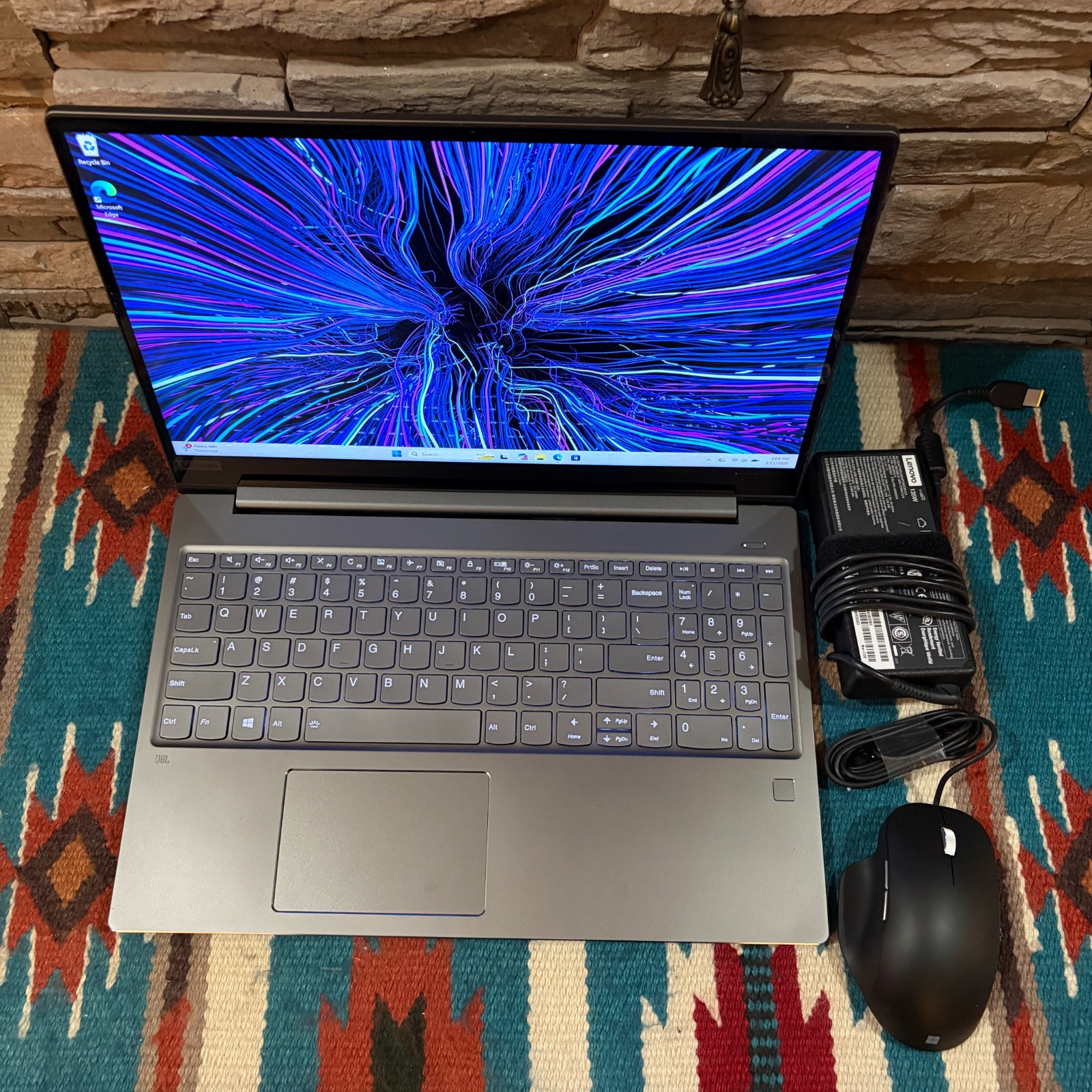 Lenovo IdeaPad 720S TOUCH 15-IKB, 15.6-Inch Laptop, with Intel Core i7 7th Gen., 512 GB SSD (Solid State Drive), Windows 11 Pro