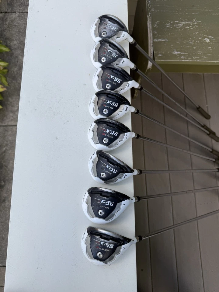 Calentador F-35 Blanco Híbridos Lote De 8 Palos 3,5,7 Madera + Más 18*-42* Loft Foto 2 de 4