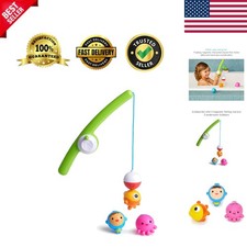 Fun 4pc Magnetic Fishing Bath Toy Set - Ideal for Toddlers 24 and Up