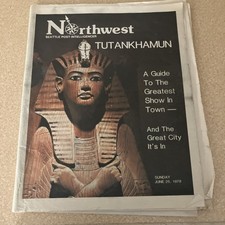 Vintage Northwest Seattle Post-Intelligencer Tutankhamun June 1978 Program