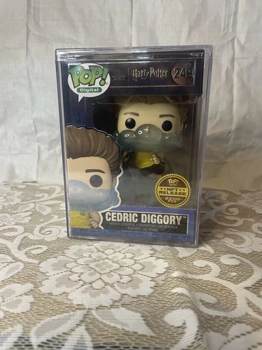 Funko Pop! Digital Harry Potter Cedric Diggory 249. Rare. 2200 Pieces