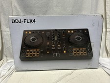 Pioneer DJ DDJ-FLX4 2-deck Rekordbox and Serato DJ Controller, Graphite