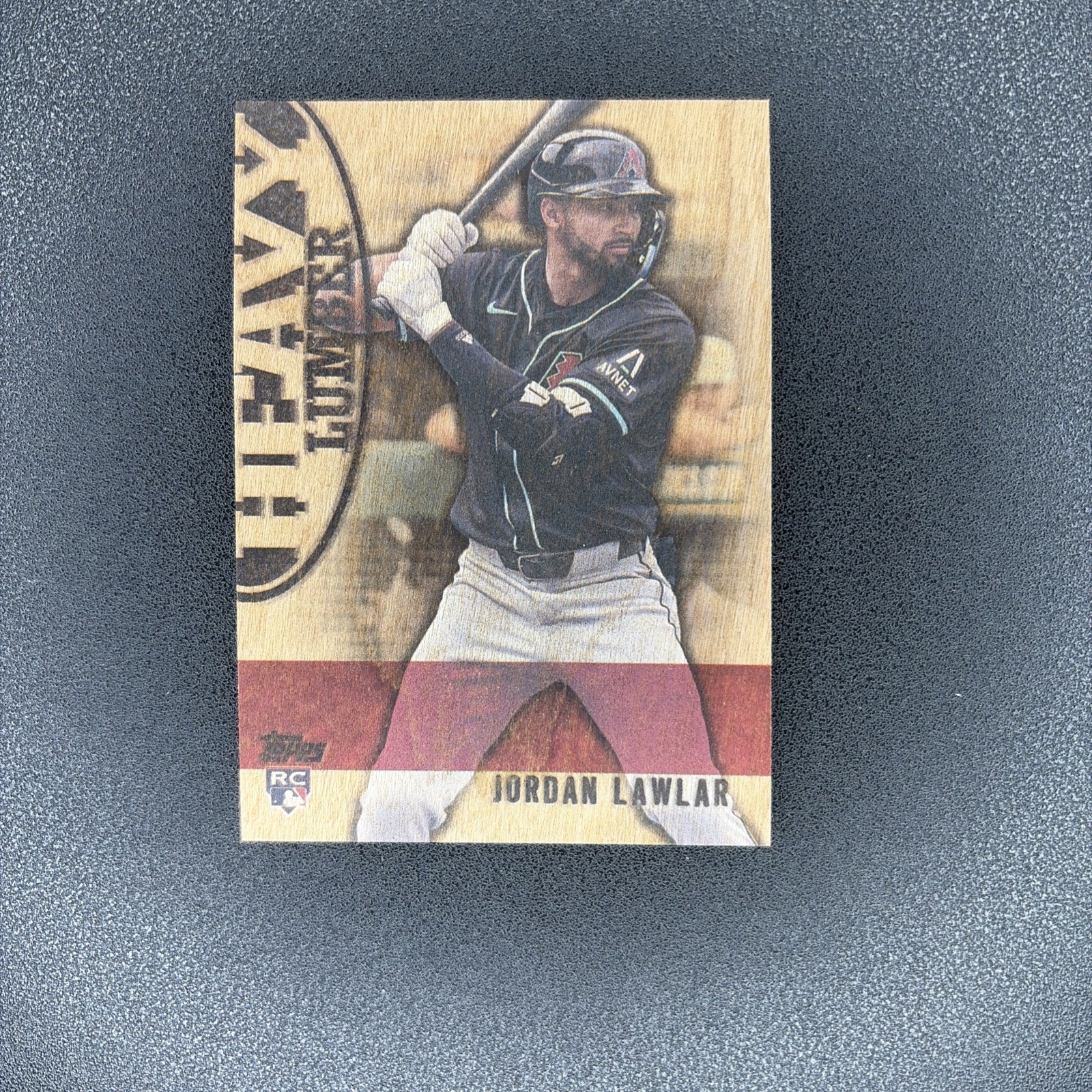Jordan Lawlar 2024 Topps Update Heavy Lumber #HL-41 SP RC Arizona Diamondback