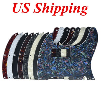 Telecaster Guitar Pickguard Scratch Platte with Mini Humbucker Various Colors