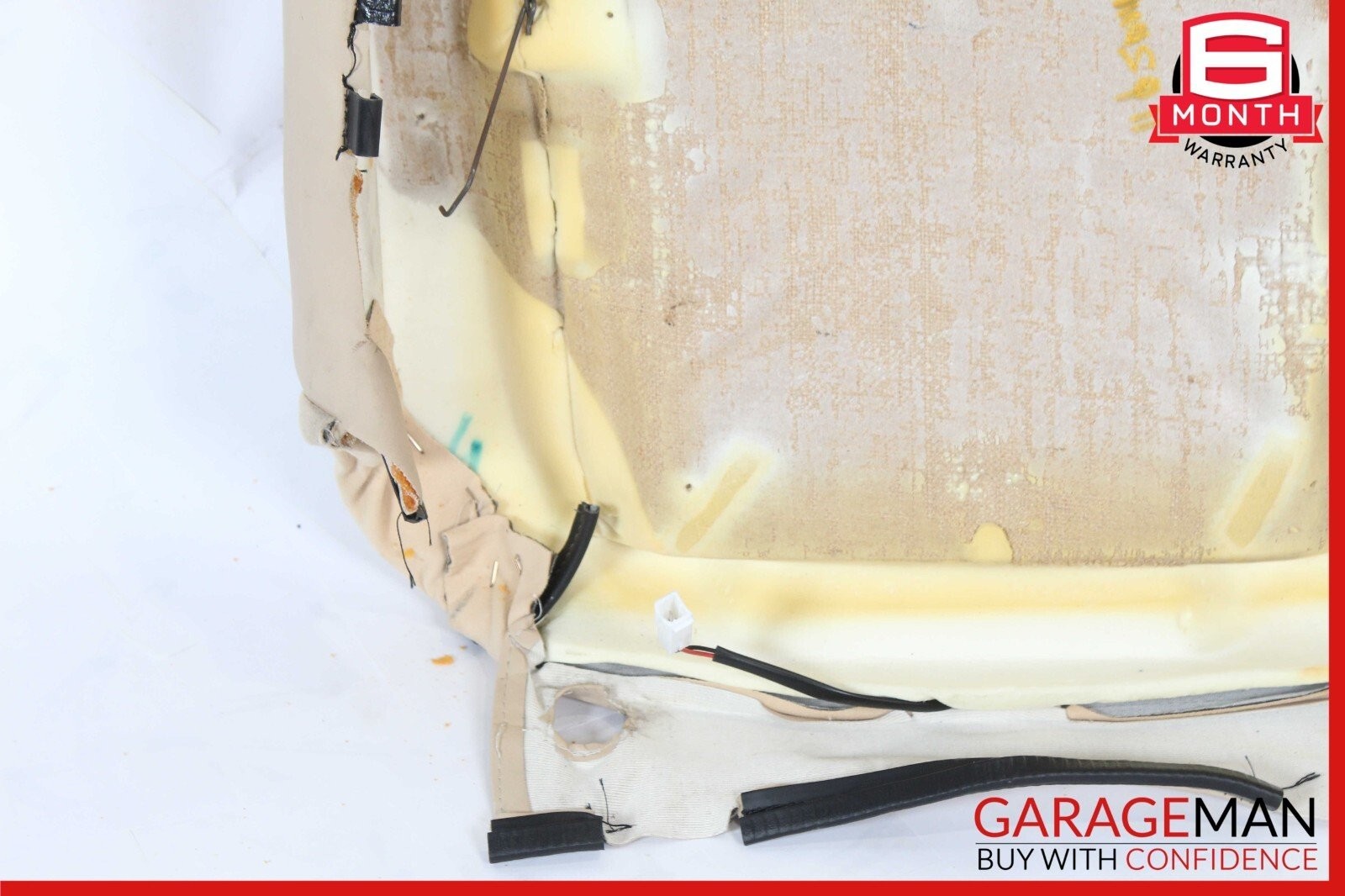 09-13 Maserati Quattroporte M139 Front Right Top Upper Seat Cushion OEM
