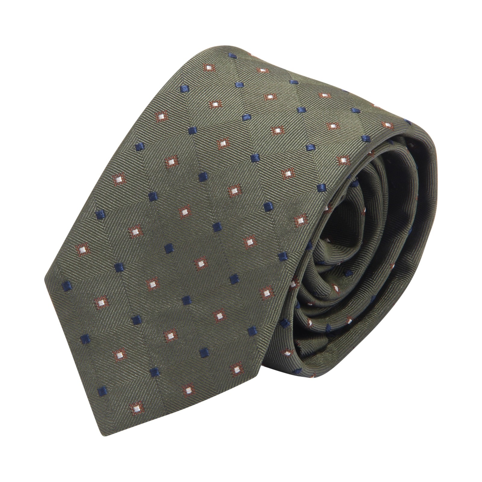 M0753 МУЖСКОЙ ШЕЛКОВЫЙ ГАЛСТУК CRAVATTA UOMO BASTIANELLO, 7,5 СМ