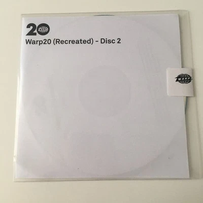 Various – Warp20 (Recreated) - RARE PROMO CD !!! - Photo 1/2
