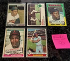 BOBBY BONDS CARD LOT (1970-1979 TOPPS)..............5 DIFFERENT