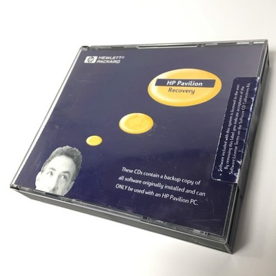 Sealed! Hewlett-Packard HP Pavilion Recovery CD Set 5065-6001, 5185-0444 Windows