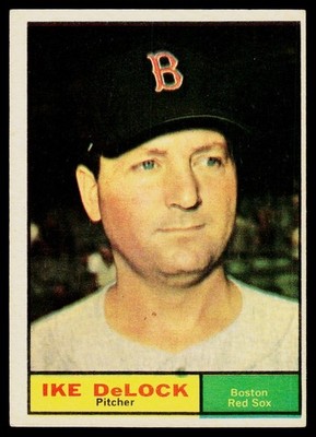 1961 Topps Ike DeLock Boston Red Sox #268