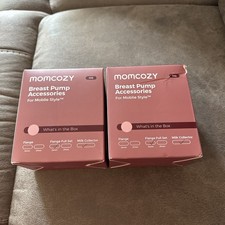 Momcozy Breast Pump Accessories M6 Flange Full Set Milk Collector NEW 2 Boxes