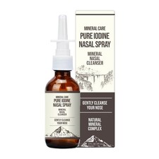 Nasomin Nasal Iodine – Nasal Cleanse– Neutralize Nose - Iodine + Fulvic Acid Ble