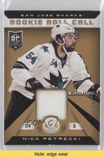 2013 Totally Certified Gold 17/25 Nicholas Petrecki Nick #RR-NP Patch READ 2r8