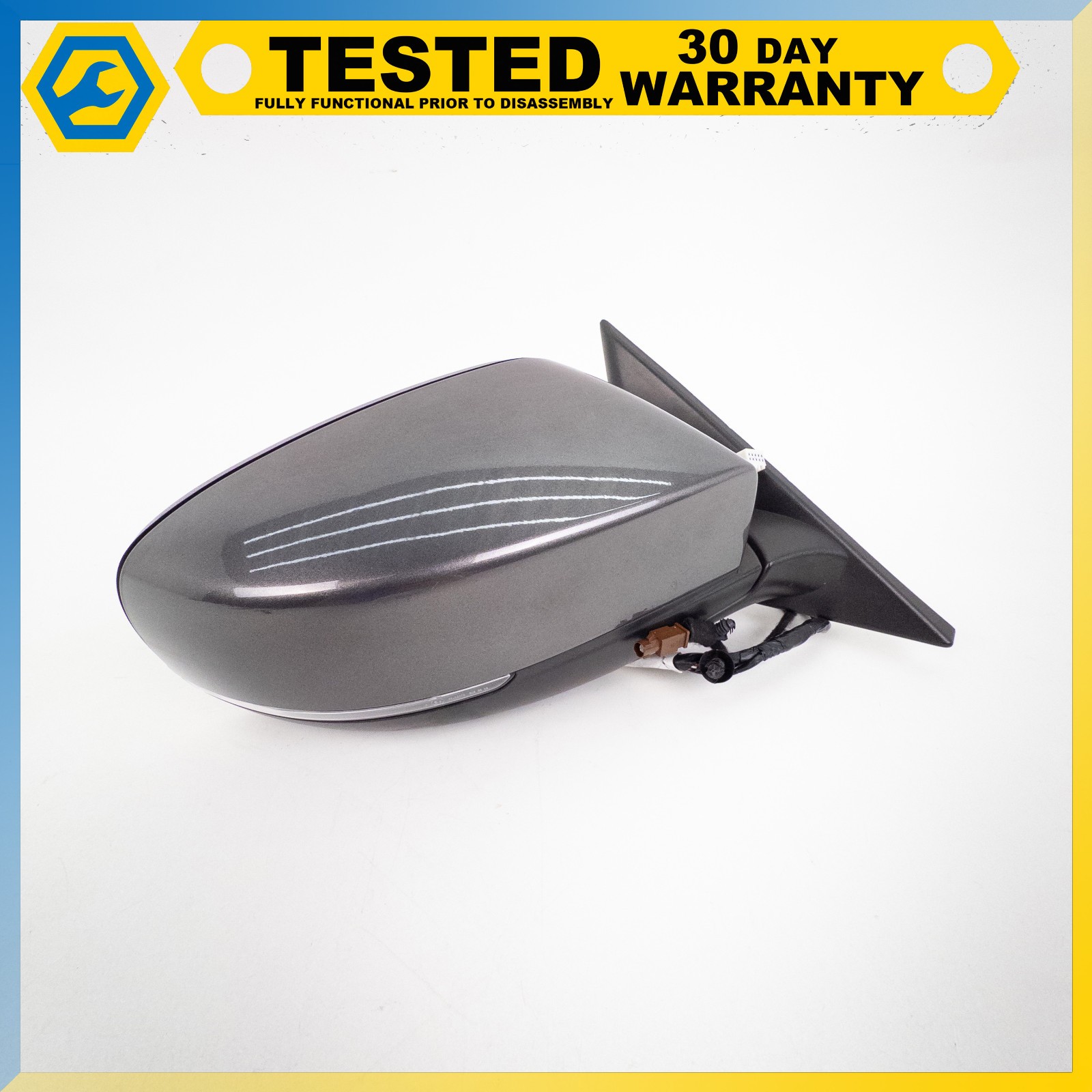 14-24 MASERATI GHIBLI RIGHT PASSENGER SIDE REAR VIEW DOOR MIRROR ASSEMBLY OEM