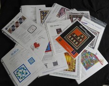 Quilting Patterns Large Selection YOU CHOSE
