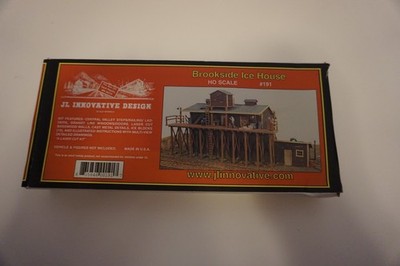 Ho scale JL Innovitive Design Brookside Icehouse #191 (000142)