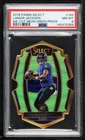 2018 Select Premier Level Neon Green Prizm 1/49 Lamar Jackson PSA 8 Rookie RC