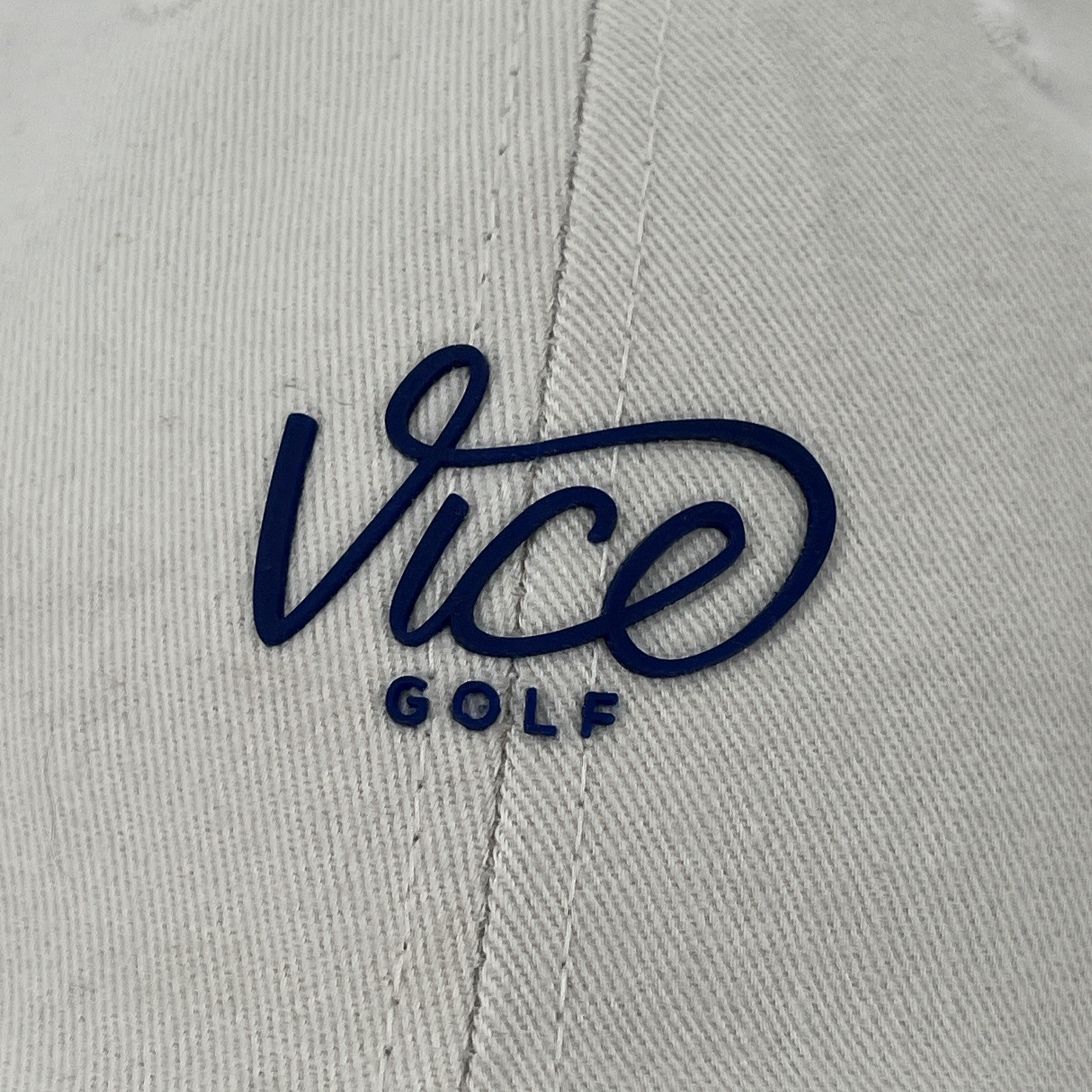 Vice Golf Hat - Beige StrapBack Baseball Cap VGUC - image 3