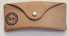 Ray Ban B L LARGE LEATHER SUNGLASSES CASE FITS 64mm VINTAGE AVIATORS CASE ONLY