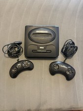 Sega Genesis Model 2 Console Only OEM, MK-1631A Two Controllers - Tested Works