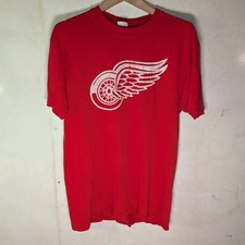 Vtg 1980s Detroit red wings Steve yzerman single stitch t shirt red stedman