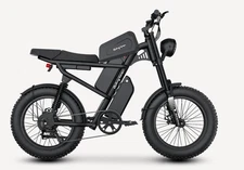 NEW Z8Pro Fat Tire E Bike 28 MPH 1500w Dual Battery 7s Full Suspension 20x4 Tire