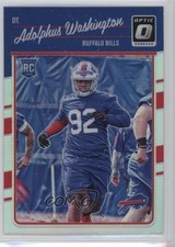 2016 Donruss Optic Rookies Holo Adolphus Washington #102 19zq