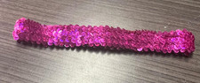 Pink sequin headband
