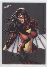 2022 Upper Deck Marvel Metal Universe Spider-Man Spider-Woman #87 02v3
