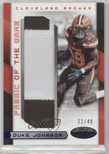 2016 Certified Fabric of the Game Prime 22/49 Duke Johnson #50 1s7