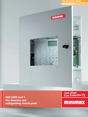 Minimax FMZ 5000 Mod S Spark Detection Control Panel System