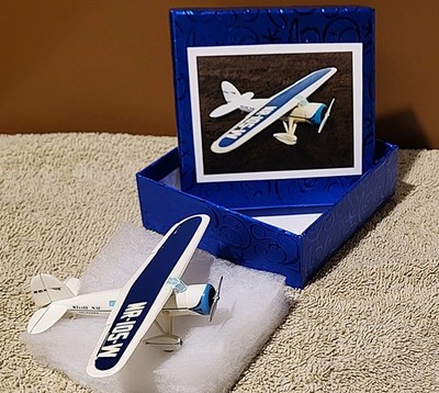 LOCKHEED 5C VEGA  WINNIE MAE  Famed Aviator WILEY POST - AHM SHOWCASE MINIATURES