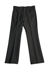 Levi's Vintage Black Dacron Polyester Pants 36x30 Actual 35x30.5 NEW