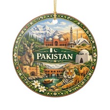 Pakistan Ornament  Ceramic Travel Decoration