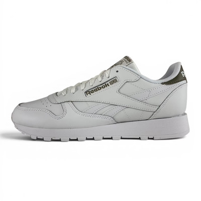 Men's Reebok Classic Leather Running Shoes White / Grey Sz 11 100242398