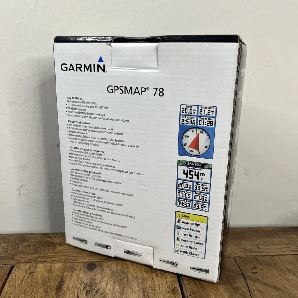 Garmin 010-00864-02 GPSMAP 78sc Handheld GPS Brand New In Box - Image 2 of 4