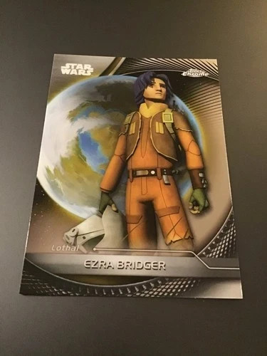 025 Topps Star Wars Hyperspace EZRA BRIDGER Refractor #27!