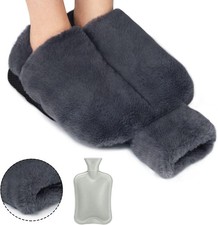 Foot Warmer,2L Hot Water Bottle Slippers Non Electric,Heated Foot Warmer Cushion