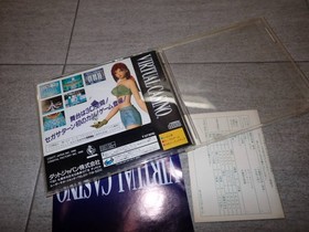 SONY SEGA SEGA SS Saturn Virtual Casino With postcard MM11/B792