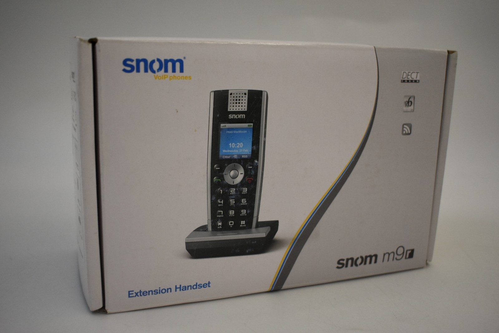 Snom M9r combiné supplémentaire sans fil DECT VoIP pour standard professionnel