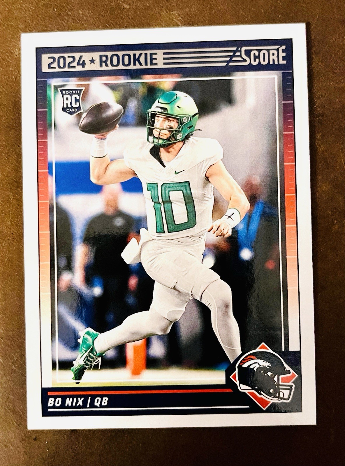 2024 Score - Rookies #332 Bo Nix (RC)